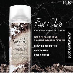 IGK First Class Charcoal Detox Dry Shampoo